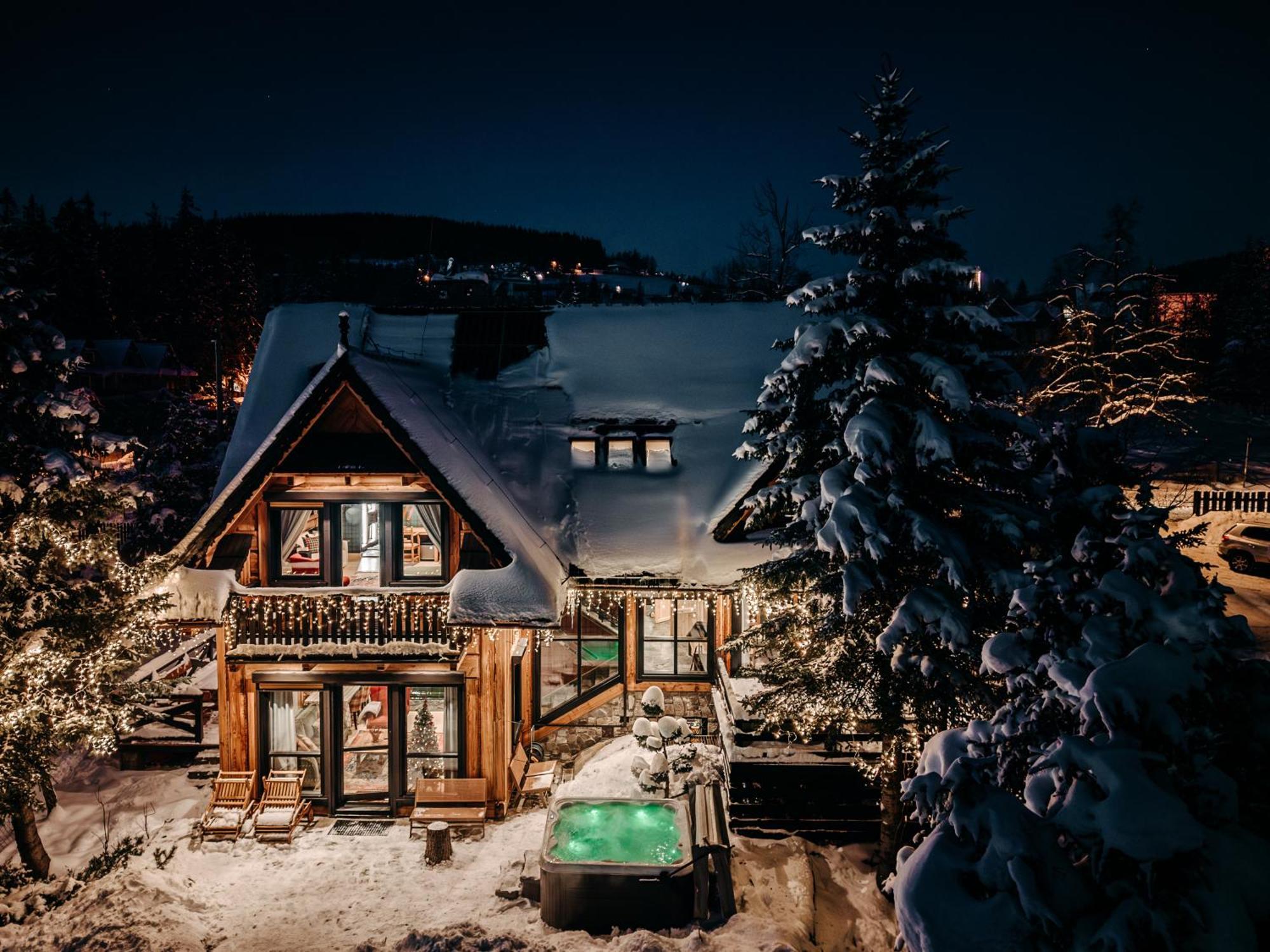 Villa Swiss Na Wylacznosc - Jacuzzi, Sauna, Bilard Koscielisko Bagian luar foto